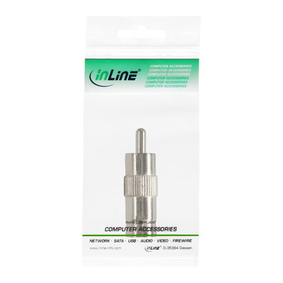 InLine® Video Adapter, 1x Cinch Stecker auf BNC Buchse (Produktbild 3)