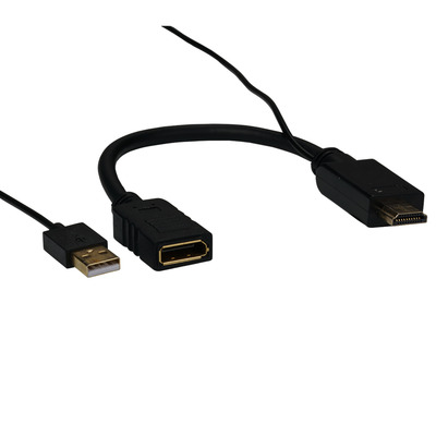 HDMI/DisplyPort Konverterkabel 4K60Hz -- 