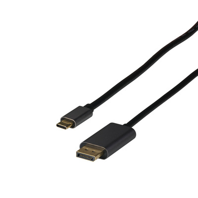 USB Typ C - DP1.4 Kabel, USB Typ-C -- Stecker - DP20 Stecker, 8K@60Hz, 2m